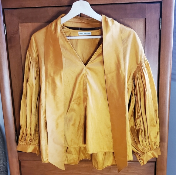 Ulla Johnson Goldenrod Blouse - Picture 10 of 16